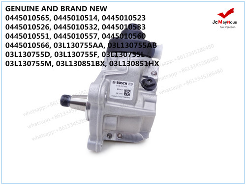 GENUINE AND BRAND NEW FUEL COMMON RAIL DIESEL INJECTION PUMP 0445010565, 0445010514, 0445010523