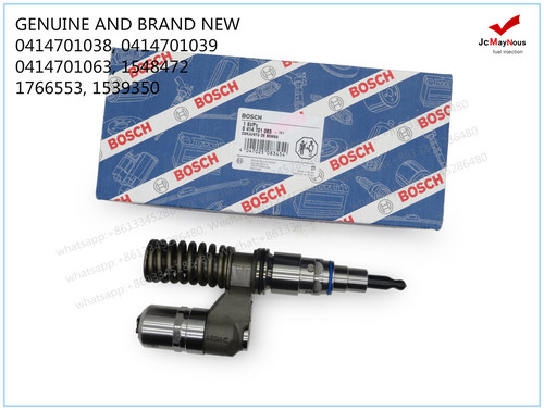 GENUINE AND BRAND NEW BOSCH UNIT FUEL INJECTOR 0414701038, 0414701039, 0414701063 FOR SCANIA R500