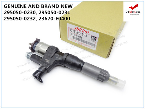 GENUINE AND BRAND NEW DENSO DIESEL FUEL INJECTOR 295050-0230, 295050-0231, 295050-0232, 23670-E0400