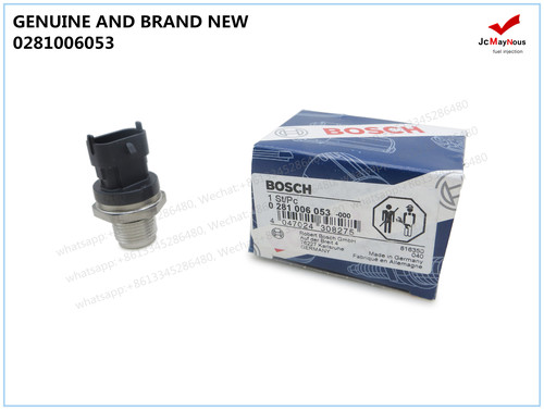 GENUINE AND BRAND NEW BOSCH FUEL HIGE PRESSURE SENSOR 0281006053, 04216218, 04216717