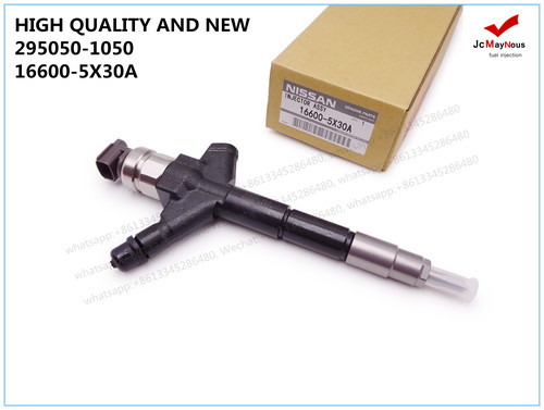 HIGH QUALITY AND NEW DIESEL COMMON RAIL DENSO FUEL INJECTOR 295050-1050, 16600-5X30A
