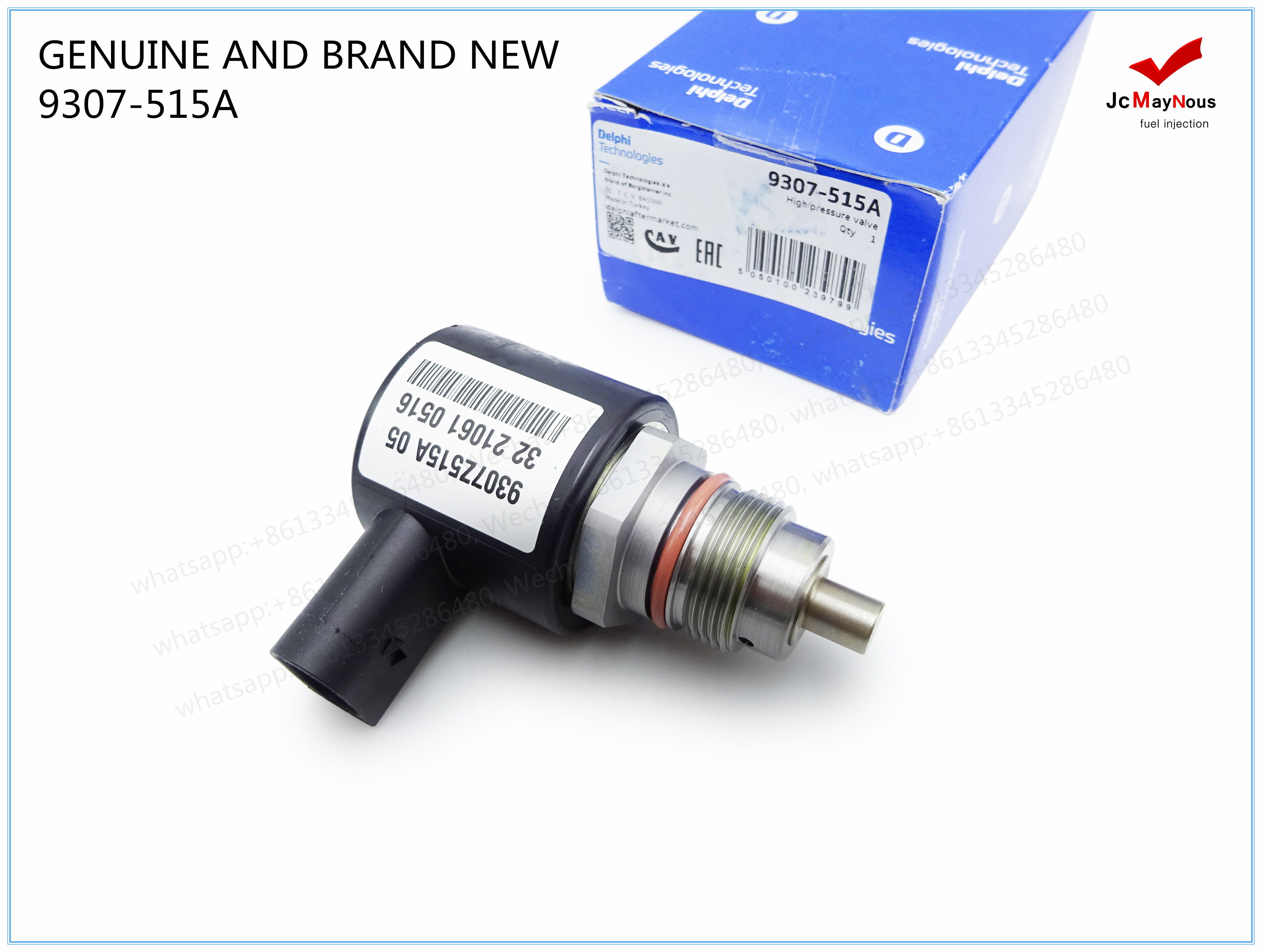 GENUINE AND BRAND NEW DIESEL FUEL RAIL HIGH PRESSURE VALVE 9307-515A ...