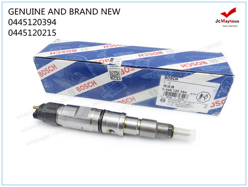 GENUINE AND BRAND NEW BOSCH  DIESEL FUEL INJECTOR 0445120394 0445120215 FOR FAW TRUCK J5,J6 ENGINE