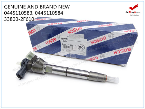 GENUINE AND BRAND NEW DIESEL BOSCH HYUNDAI KIA CR FUEL INJECTOR 0445110583, 0445110584, 33800-2F610