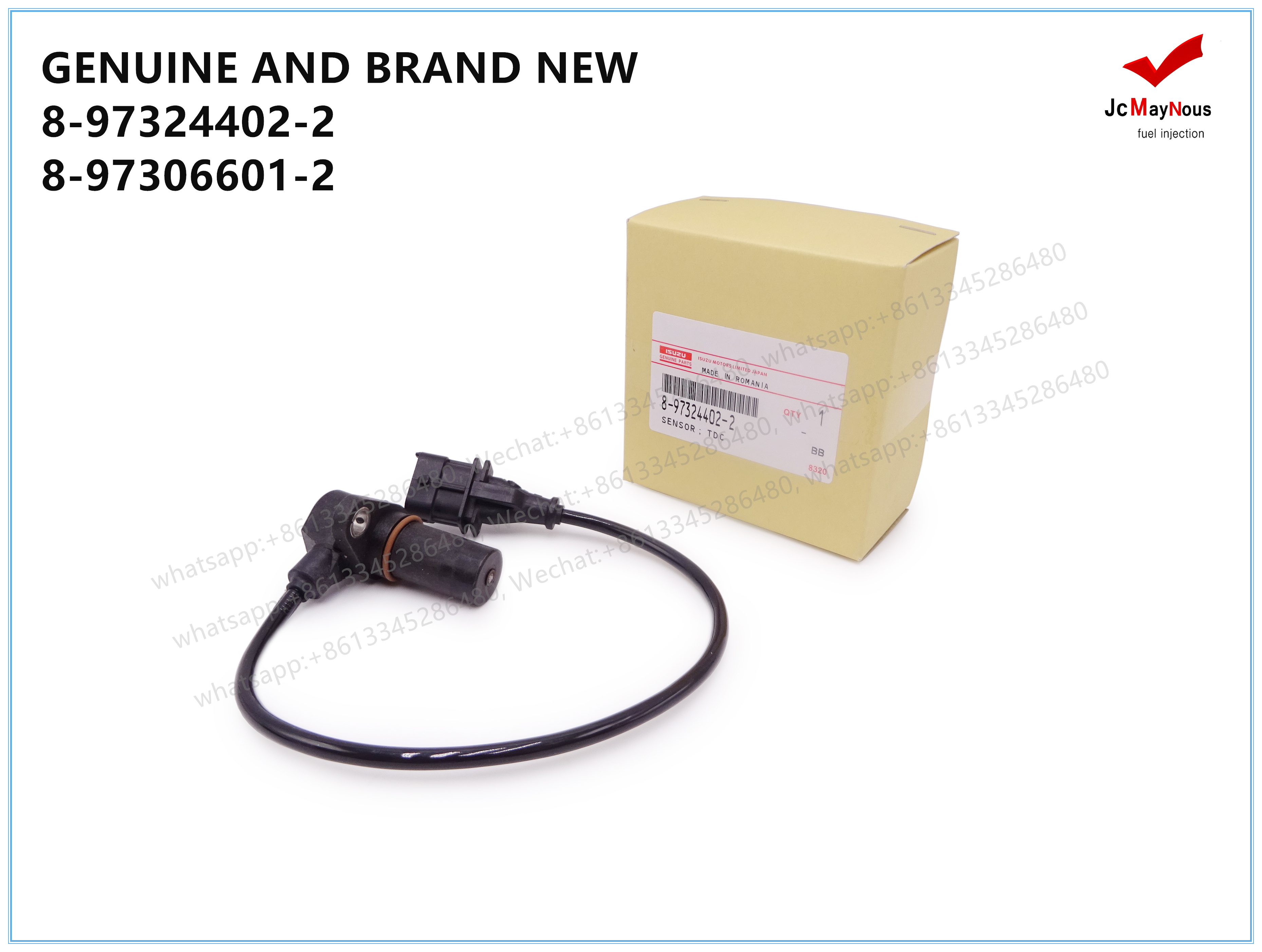 S様② GENUINE AND BRAND NEW ISUZU FUEL CRANKSHAFT SENSOR 8