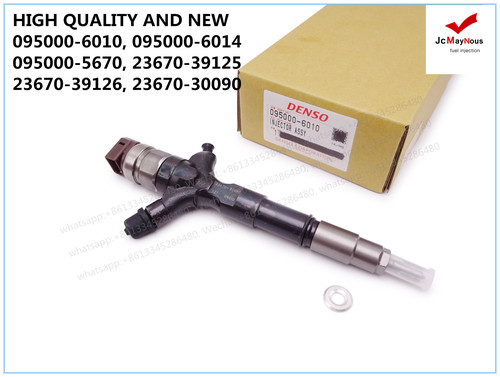 HIGH QUALITY AND NEW FUEL INJECTOR 095000-6010, 095000-6014, 095000-5670, 23670-39125, 23670-39126